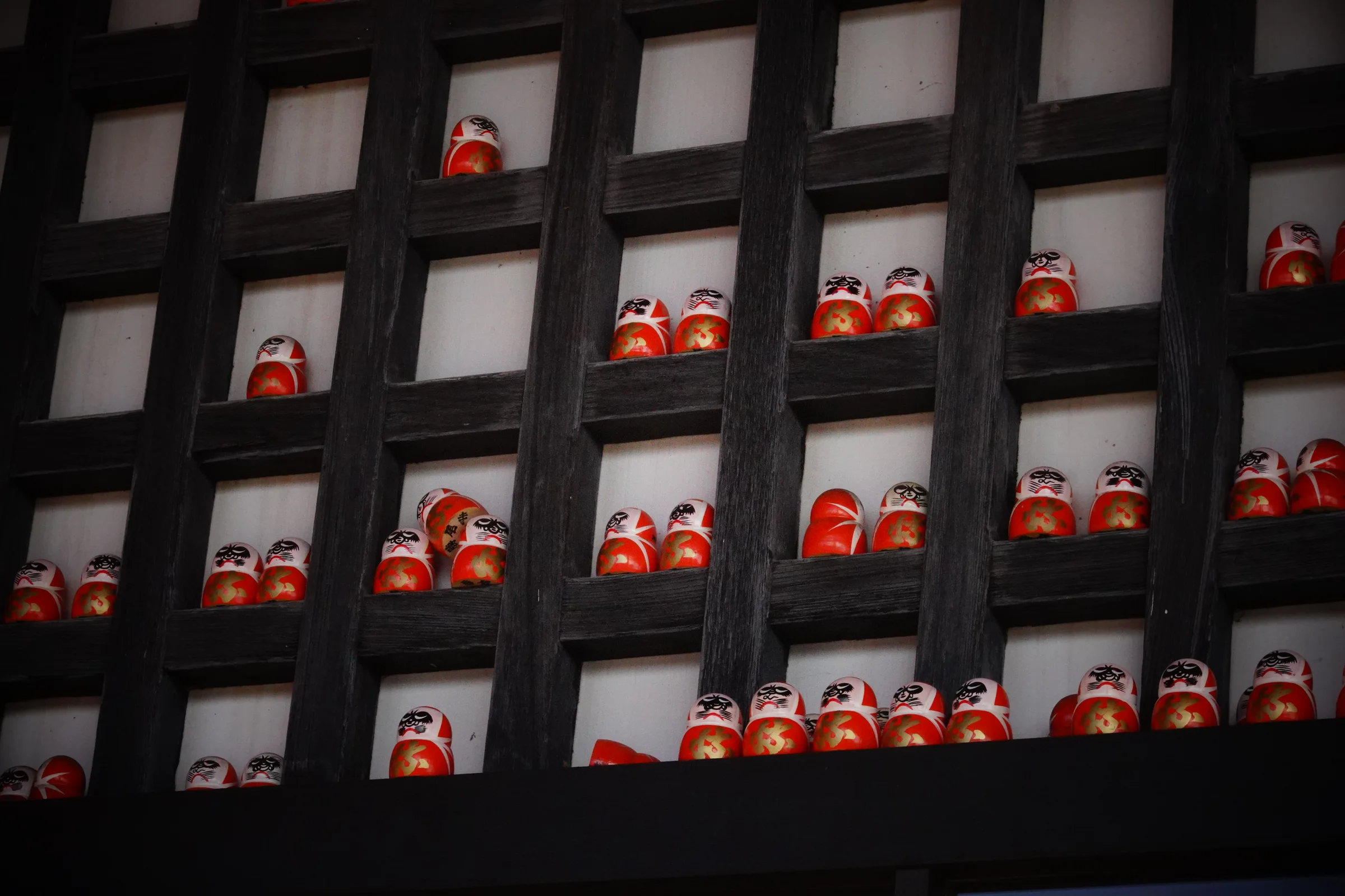 Daruma dolls at Katsuo-ji Temple