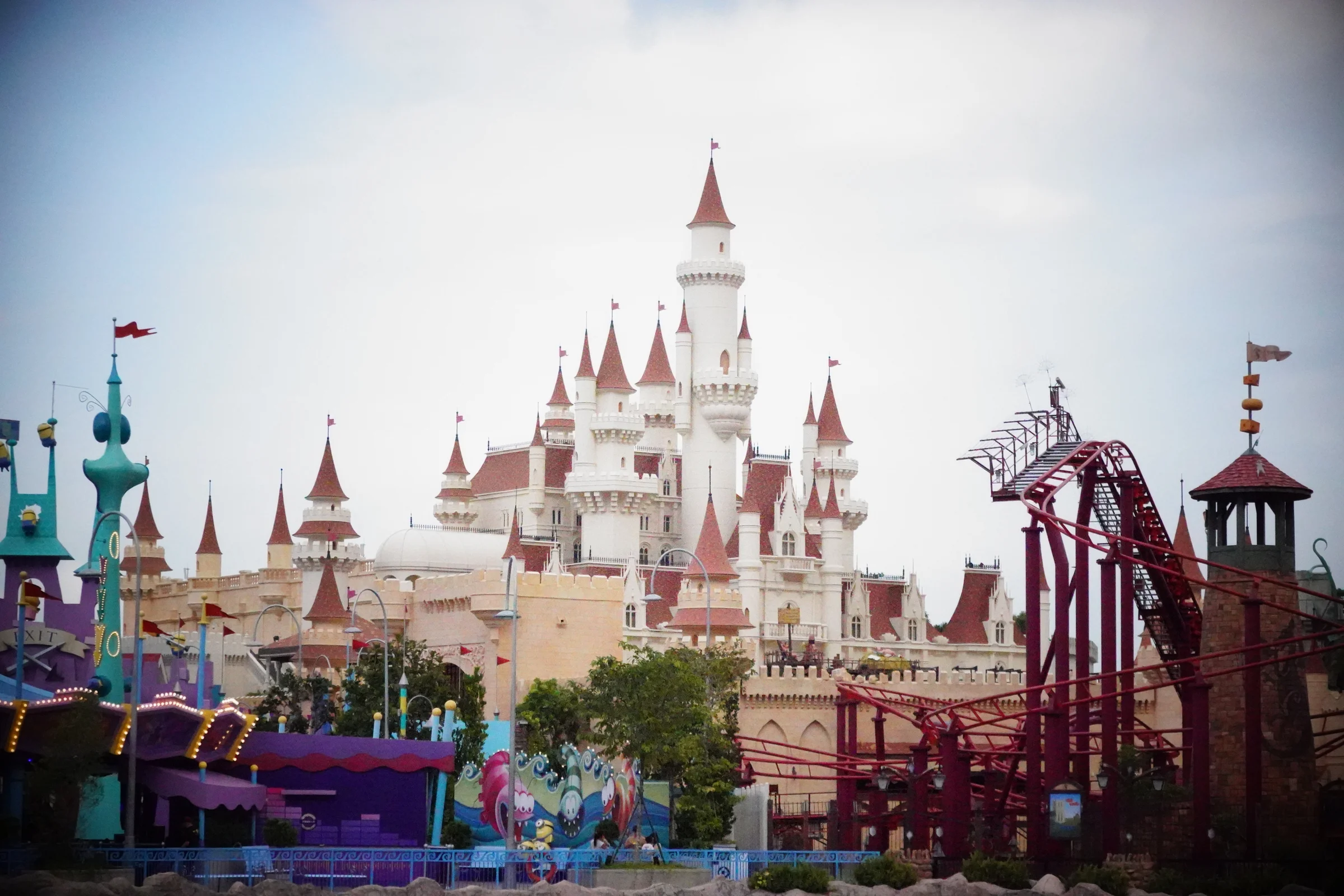 Sentosa Island coastline